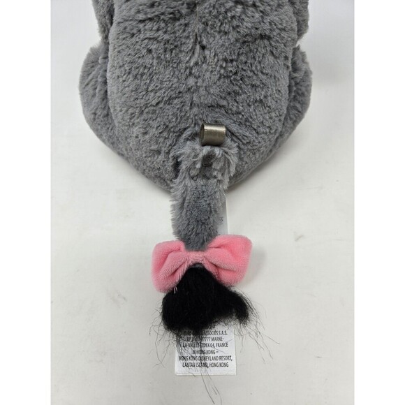 DISNEY PARKS EXCLUSIVE AUTHENTIC EEYORE BIG EYES PLUSH TOY COLLECTIBLE GREY PINK - Picture 6 of 12